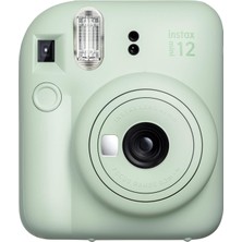 Happy Trend Fujifilm Mini 12 Fotoğraf Makinesi+Askı+Pil (Yeşil)