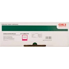 OKI Okı 43865742 Kırmızı Orjinal Toner - C5850 / C5950