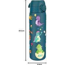Happy Trend - Ince Su Termosu - Ejderhalar - 500 ml - Sızdırmaz