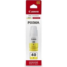 Canon GI-40Y (3402C001) Sarı Mürekkep Kartuşu - G5040 / G6040