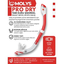 Happy Trend Full Dry Şnorkel Tam Kuru Profesyonel Dalış Şnorkeli
