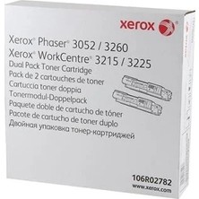 Xerox 106R02782 Orjinal Toner 2li Paket - Phaser 3052 / 3260