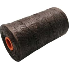 Happy Trend El Dikişi Için Mumlu Iplik 0,6 mm 500MT (Koyu Kahve 06)