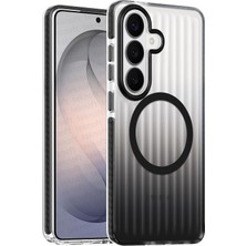 Happy Trend Samsung Galaxy S26 Için Prestige Serisi Magsafe ile Uyumlu Yükseltilmiş Lens Çerçeveli Ultra Güçlü Darbeye Dayanıklı Yumuşak Silikon Kılıf (Siyah, Galaxy S26)
