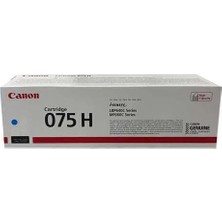 Canon CRG-075H C (6368C001) Mavi Orjinal Toner Yüksek Kapasiteli - MF662CDW / LBP646CDW