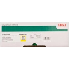 OKI Okı 43872321 Sarı Orjinal Toner - C5650 / C5750