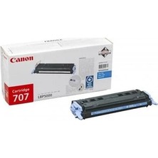 Canon CRG-707C (9423A004)  Mavi Orjinal Toner - LPB5000 / LBP5100