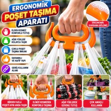 Milas Toptan mt '' Ergonomik Poşet Taşıma Aparatı – Ağır Yük Taşıyıcı Tutacak, Elden Kesme Yapmayan Kolay Taşıma Kancası, Market ve Alışveriş Çantası Taşıyıcısı
