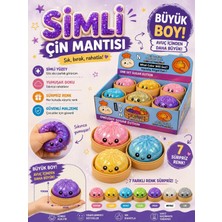 İsmega Büyük Boy Sukuşi Çin Mantısı Simli Dumping Slow Squishy Stres Babacım Stress Viral Trend