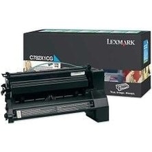 Lexmark C782X1CG Mavi Orjinal Toner - C782 / X782E