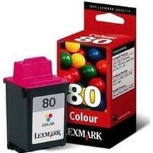 Lexmark 12A1980 (80) Renkli Orjinal Kartuş - 3200