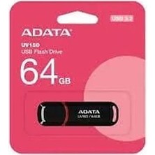 Adata UV150 64 GB Usb3.2 Gen1 Siyah Flash Bellek