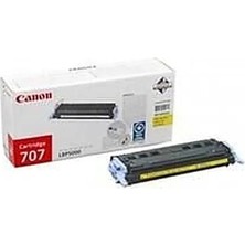 Canon CRG-707Y (9421A004) Sarı Orjinal Toner- LPB5000 / LBP5100