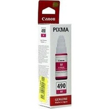Canon GI-490M (0665C001) Kırmızı Orjinal Mürekkep - G1400 / G2400