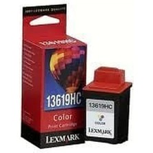 Lexmark 13619HC Renkli Orjinal Kartuş - 1000