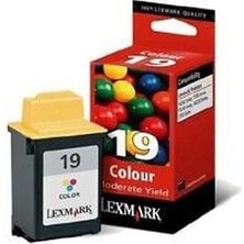 Lexmark 15M2619E (19) Renkli Orjinal Kartuş - Inkjet F4270