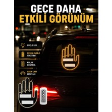 Die Grup A Kalite Uzaktan Kumandalı LED Park Uyarı Işığı El Figürlü Model