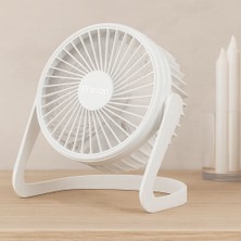 Die Grup USB Şarjlı Masaüstü Fan 14.5X14.1 cm Pvc Gövde