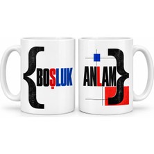 Twin Store Boşluk ve Anlam 2'li Porselen Kupa Seti - Model 695 Bzstwın