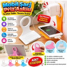Efnaz Style Universal Mobil Şarj Priz Askısı ve Telefon Tablet Tutucu Stand (Adet Fiyatıdır)