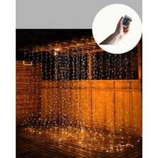 TCX Düğün ve Özel Günler Için Şelale Tasarımlı Perde LED 3x3 Metre