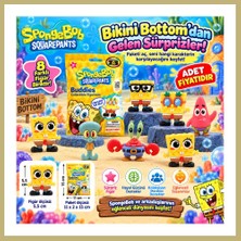 Bezos 20347 3D Figür Spongebob Buddıes Sürpriz Paket Sbob 36D (Adet Fiyatıdır) Za