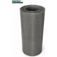İstanbul Çit Metal Istanbul Çit Metal Galvaniz Kafes Teli 10X10 mm Göz Aralığı 1,50 mm Tel 1,20 x 30 Metre Rulo