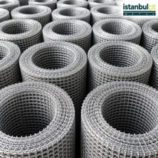İstanbul Çit Metal Istanbul Çit Metal Galvaniz Kafes Teli 20X20 mm Göz Aralığı 2,00 mm Tel 1,20 x 10 Metre Rulo