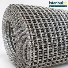 İstanbul Çit Metal Istanbul Çit Metal Galvaniz Kafes Teli 20X20 mm Göz Aralığı 2,00 mm Tel 1,50 x 30 Metre Rulo