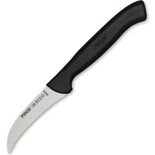 Meks 38044 Ecco Kıvrık Eğri Sebze Dekor Bıçağı 7,5 cm - Siyah