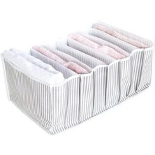 Meks Çizgili Akordiyon Organizer L Boy 24X37X18 cm ROYALEKS-EV354