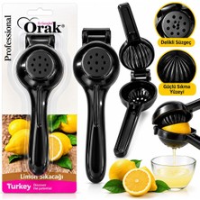 Meks Limon Sıkacak ( Siyah) Döküm