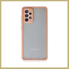 Bezos Samsung Galaxy A52 Kılıf Montreal Silikon Kapak - Pembe Za