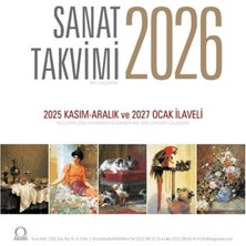 Arkadaş Yayınları Sanat Takvimi 2026 Masa Takvimi