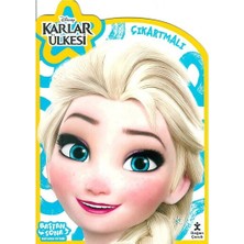 Doğan Çocuk Disney Karlar Ülkesi - Baştan Sona Maskeli Boyama Kitabı