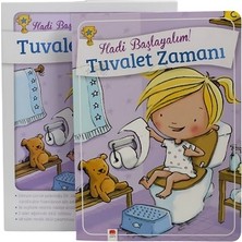 Uçan Fil Yayınları Tuvalet Zamanı - Kızlar Için Tuvalet Eğitimi Kitabı (Ciltli)