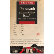 İletişim Yayınları Bu Soyadı Alınmamış Ise...