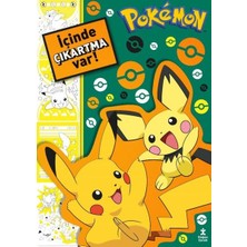 Doğan Çocuk Pokemon - En Sevdiğim Boyama Kitabı - Çıkartmalı