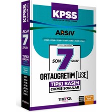 Marka Yayınları Kpss Ortaöğretim-Lise Son 7 Sınav Arşiv Serisi Tıpkı Basım Fasikül Fasikül Çıkmış Sorular