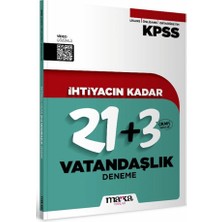 Marka Yayınları Kpss Ihtiyacın Kadar Vatandaşlık 21+3 Deneme