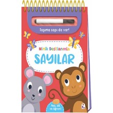 İndigo Çocuk Minik Dostlarımla Sayılar – Yaz, Sil ve Öğren