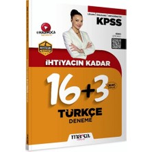 Marka Yayınları Kpss Ihtiyacın Kadar Türkçe 16+3 Deneme