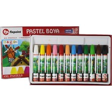 Fixpoint Lüks Pastel Boya 12 Renk P-1770 12'li Paket