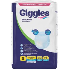 Giggles Gıggles Hasta Bezi Emici Külot 30 Lu Small 4'lü Paket