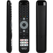HUAYU-L1910E Tcl Netflix-Prime Video-Youtube-Tcl Channel-Tcl Home-Web Tuşlu Ses Komutsuz LCD Tv Kumanda