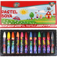 U-4 Pastel Boya 12 Renk U4-F437 12'li Paket