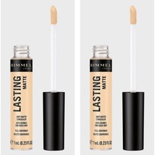 Rimmel London Lasting Matte Kapatıcı 001 Illuminator 2 x 7 ml