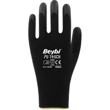 Tr Beybi Pu Touch Eldiven Siyah