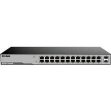 D-Lınk DL-DGS-F1024P 24 Port Gıgabıt 2X1GB Sfp Yönetilemez 250W Poe Swıtch