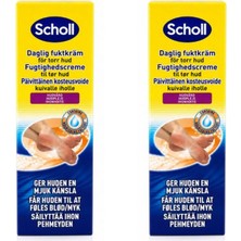 Scholl Kuru Ciltler Için Günlük Nemlendirici Ayak Kremi 2 x 75 ml